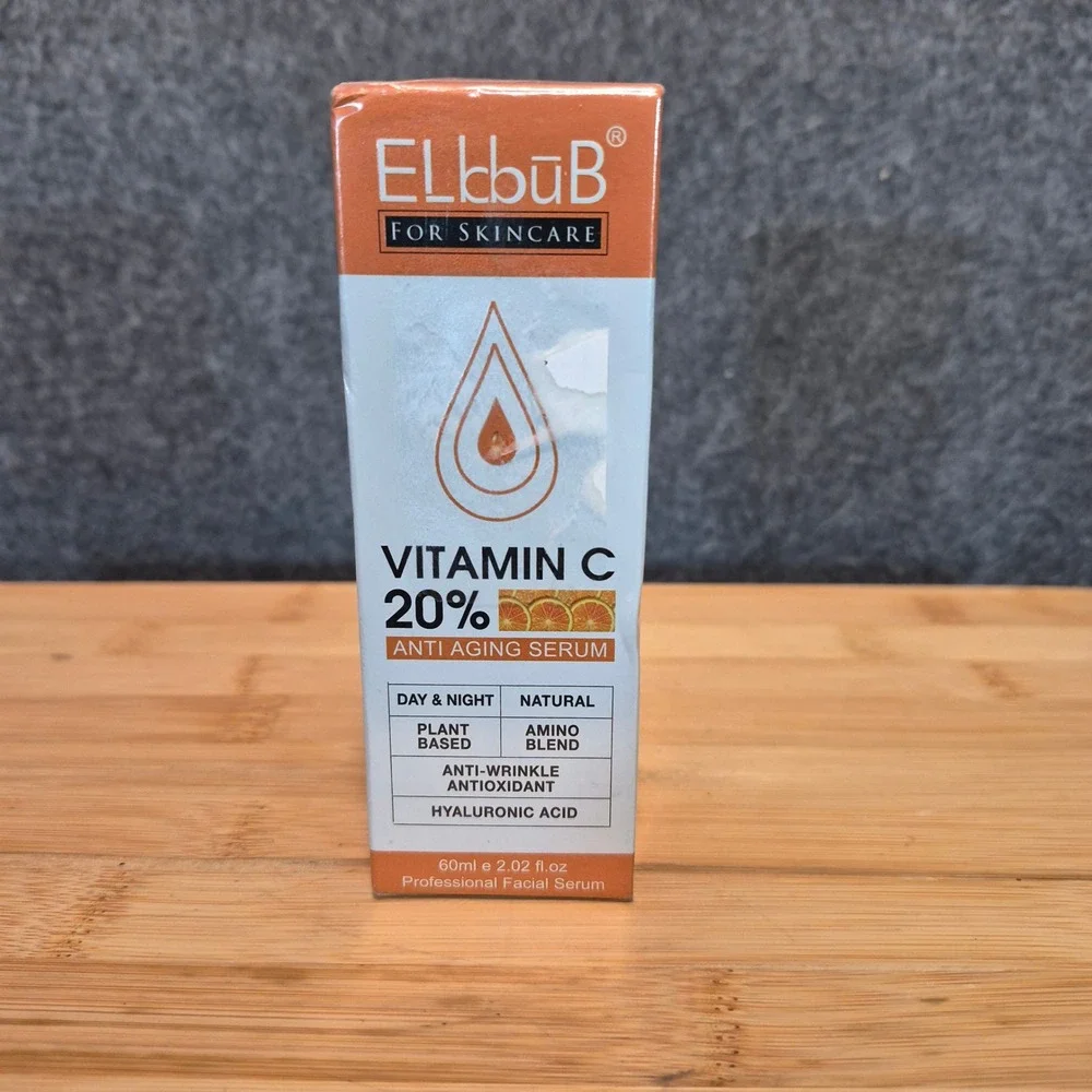 New Elbbub Vitamin C 20% Anti Aging Serum Sealed 2.02 oz skincare anti aging